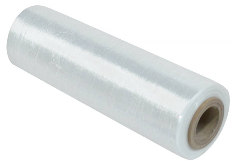 Folia stretch OFFICE PRODUCTS, ręczna, 1,5kg netto, szer. 500mm, 23mikr., transparentna
