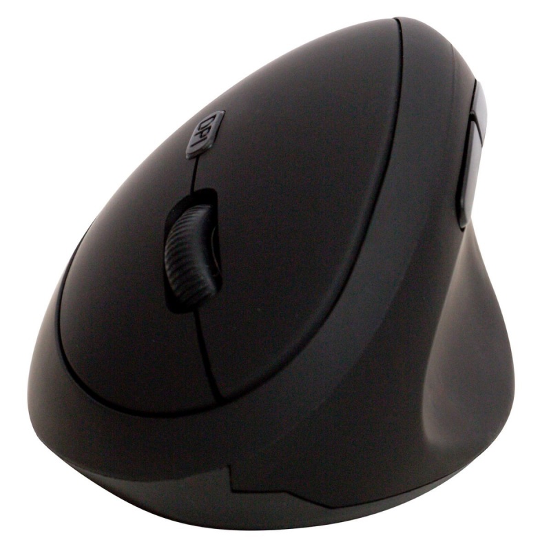 Myszka ergonomiczna bezprzewodowa pionowa Q-CONNECT, 6-przyciskowa, na baterie, dla praworęcznych, c
