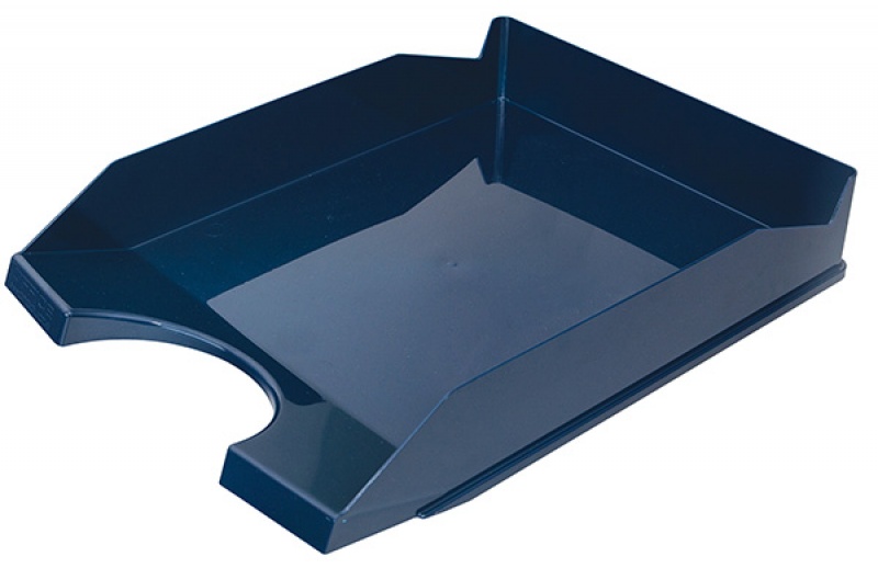 Szufladka na biurko OFFICE PRODUCTS, polistyren, A4, granatowa